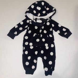 Carter’s - black and white winter suit